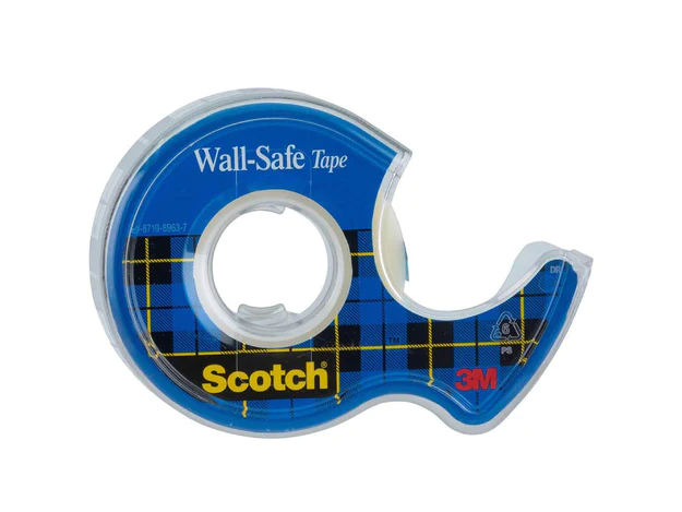3M Scotch Wall-Safe Tape in Dispenser 3/4 x 650In