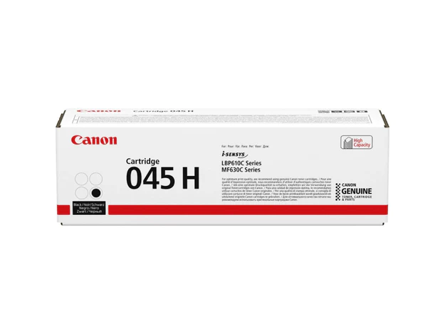 Canon 045H High Yield Black Toner Cartridge