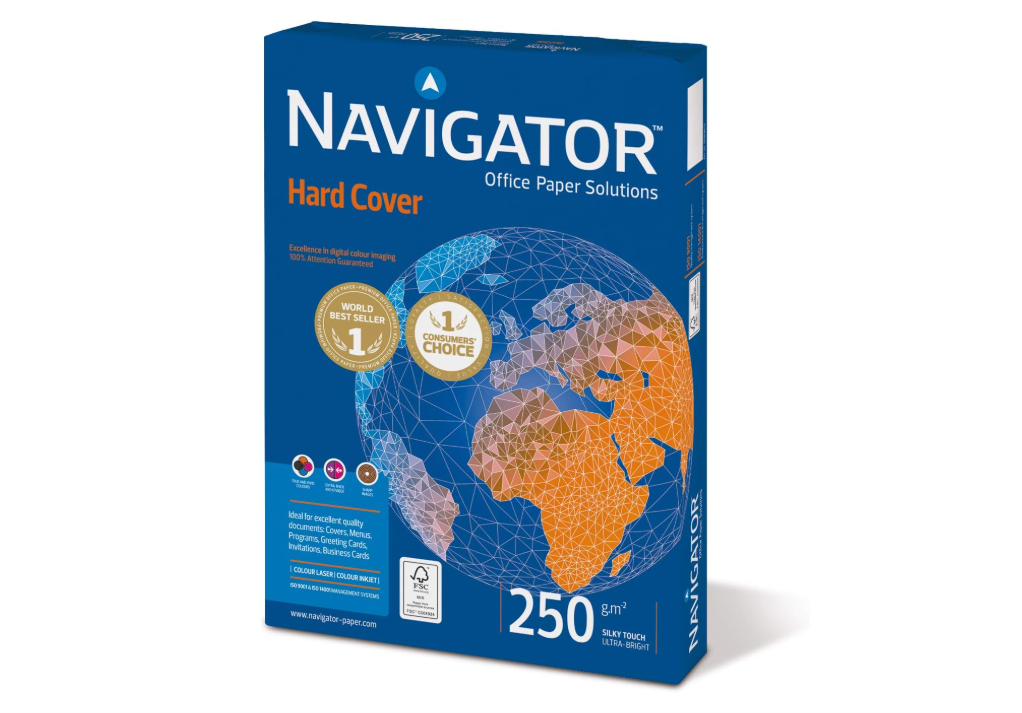 Navigator A4 250gsm White Cardstock Paper – Pack of 125