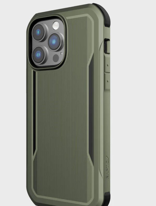 X-DoriaRaptic Fort built for MagSafe-Moss green