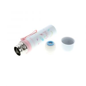 Royalford 500Ml Vacuum Bottle - Stainless Steel - Pink