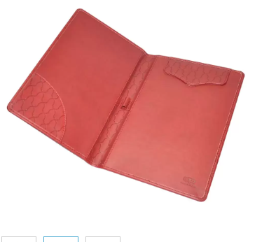 FIS Executive Bill Folder Maroon Color, Italian PU with Magnet Flap 150X245mm - FSCLBFMRD1