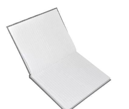 LIGHT Pack of 5 Hard Cover Notebook Single Line,9X7 Inches (22.86 X 20.32 CM),100 Sheets -LINB971706