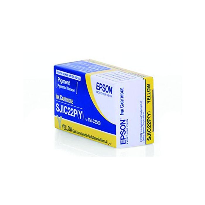 EPSON TM-C3500 INK CARTRIDGE YELLOW (SJIC22P-Y)