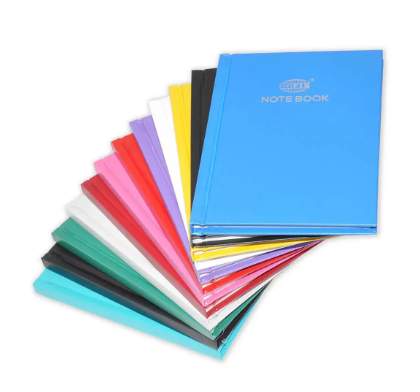 12-Piece FIS A6 PP Cover Notebook 100-Sheets Single Line, Multicolor - FSNBA6SLPPASST