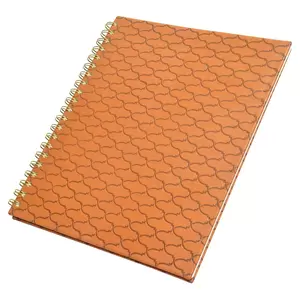 FIS Italian PU Spiral Cover University Books, 120 Sheets, 3 Subject, 8.5 x 11 Inch Size - FSUBPU3SBRD1