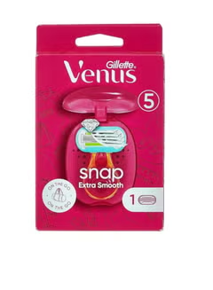 Gillette, Venus, Extra Smooth Snap Women's Razor-1 Count, Pink Color