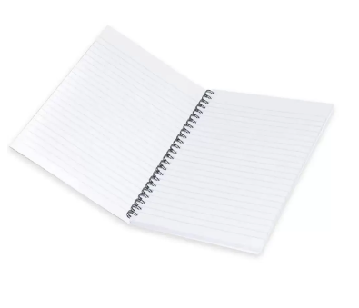 10-Piece FIS Spiral Soft Cover Notebook Single Line A5, 100-Sheets - FSNBA51904S