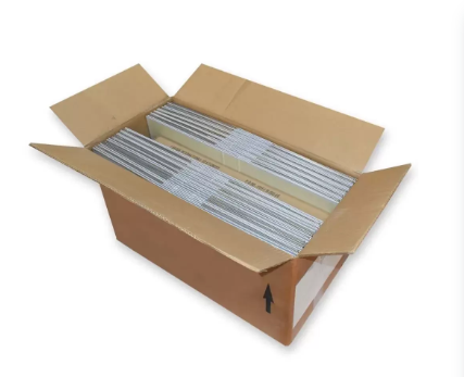 Pack of 50 Pieces Pieces Lever Arch File Folder White/Silver