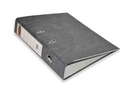 KENT Lever Arch File, 10 Pieces Pack, 8 cm Spine, F/S Size, KTBF8FIX10