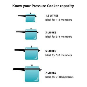 Prestige Pressure Cooker Deluxe Plus - Aluminium - Silver - 10 LITER
