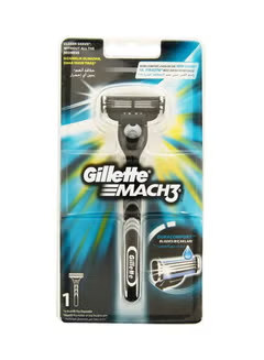 Mach 3 Shaving Razor Black/Grey