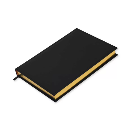 FIS Golden A5 Diary 2024 (English) Black - FSDI26EG24BK