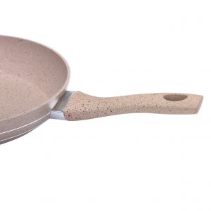 Royalford 20Cm Smart Fry Pan - Granite - Beige