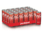 Coca Cola Zero- 24x300ml