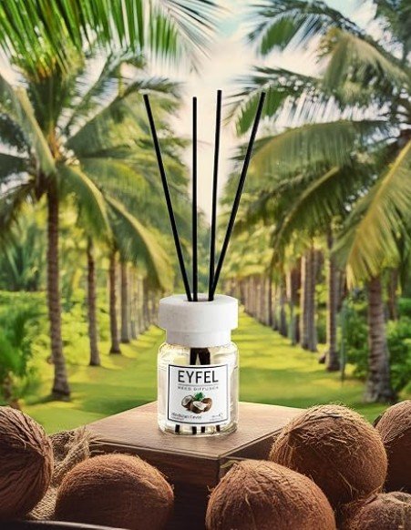 Eyfel Reed Diffuser 120ml - Coconut