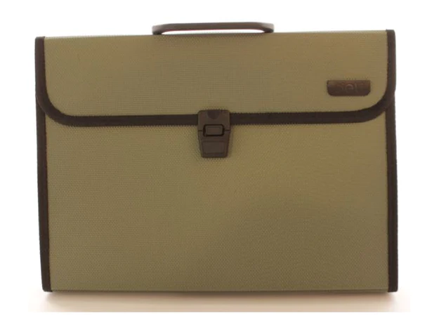 Deli Expanding Case A4 Assorted Colors 12 Divisons