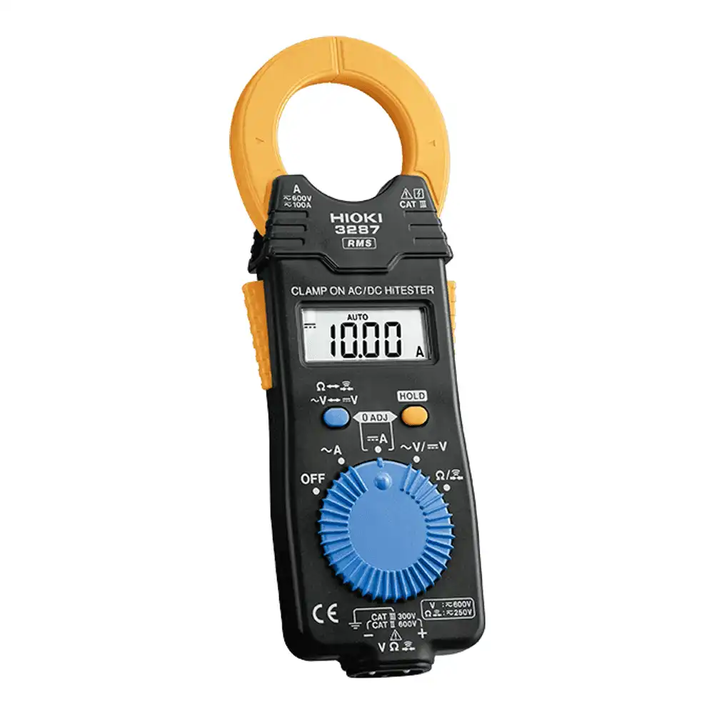 True RMS AC/DC Clamp Meter HiTester, 100A, 35mm Jaw, CAT III 600V