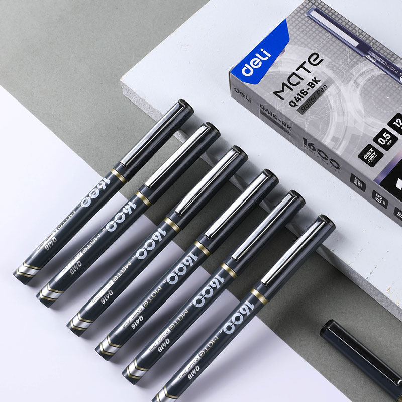 Deli-EQ416-BK Roller Pen