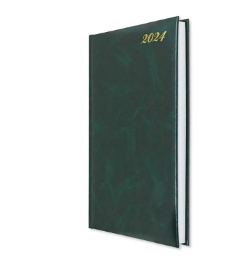 FIS Diary 2024 (English) Green, A4 - FSDI42EN24GR