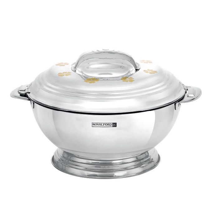 Golden Stainless Steel Hot Pot, 3.5L