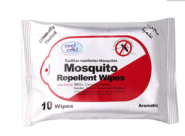 Cool & cool Mosquito Repellent Wipes 10'S