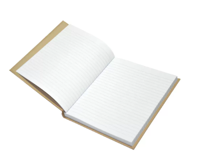 Light Hard Cover Notebook, Pack of 5 Pieces, Single Line, 10x8 Inch,100 Sheets - LINB1081805