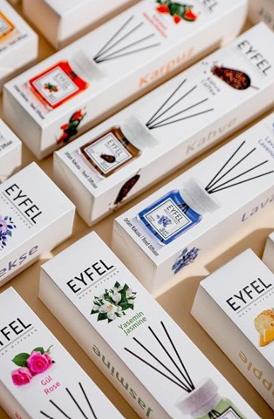 Eyfel Reed Diffuser 120ml - Strawberry