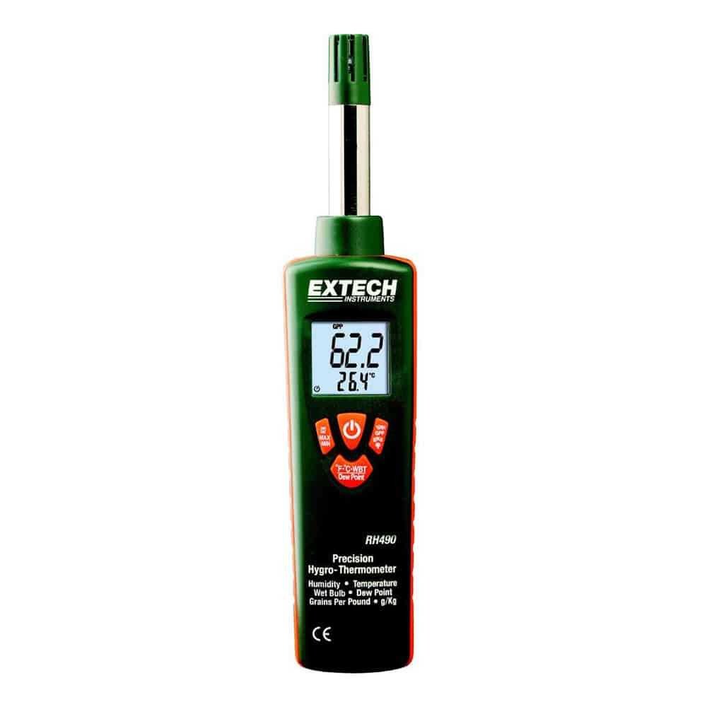 Precision Hygro-Thermometer, -30 To 100°C, 0 To 100%RHv