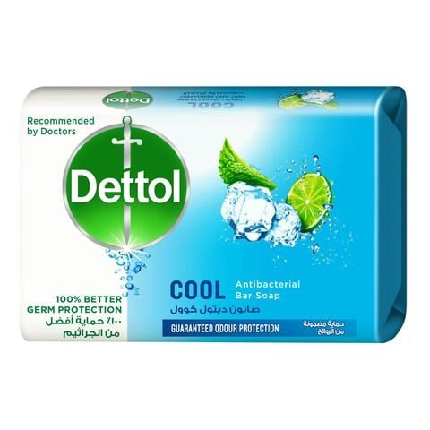 Dettol Cool Anti- Bacterial Bar Soap Blue 120g