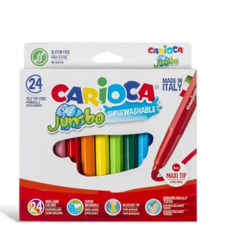 CARIOCA JUMBO MAXI TIP 24 COLORS (BTS)