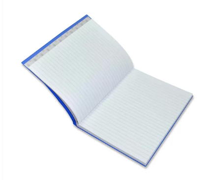 5-Piece FIS PVC Cover Notebook 9X7 Inch, 2-Quires Blue - FSNB9X72QPVCBL