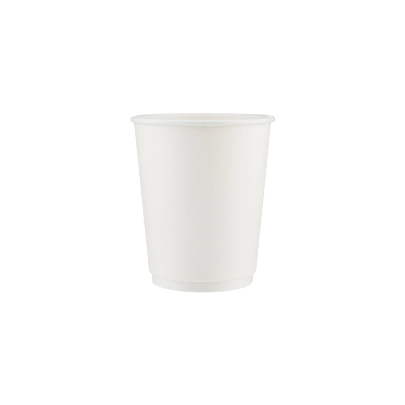 White Double Wall Paper Cups