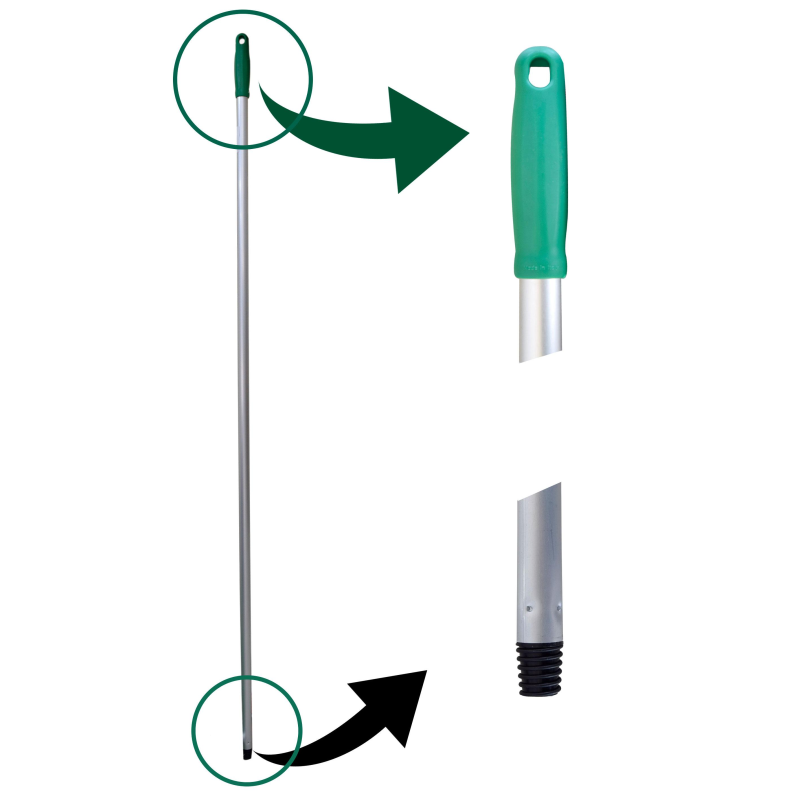 Filmop | Screw-Thread Aluminum Handle | 145 cm | GREEN