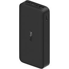 20000mAh Redmi 18W Fast Charge Power Bank Black