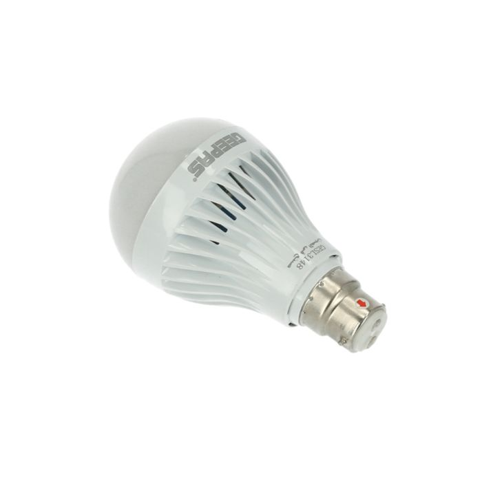 Geepas Rechargeable LED Bulb - 16Pcs SMD LED, 6500k Colour Temperature | 6 Hours Working With Lithium Battery | Ideal For Indoor & Outdoor | 2 Years Warrtany