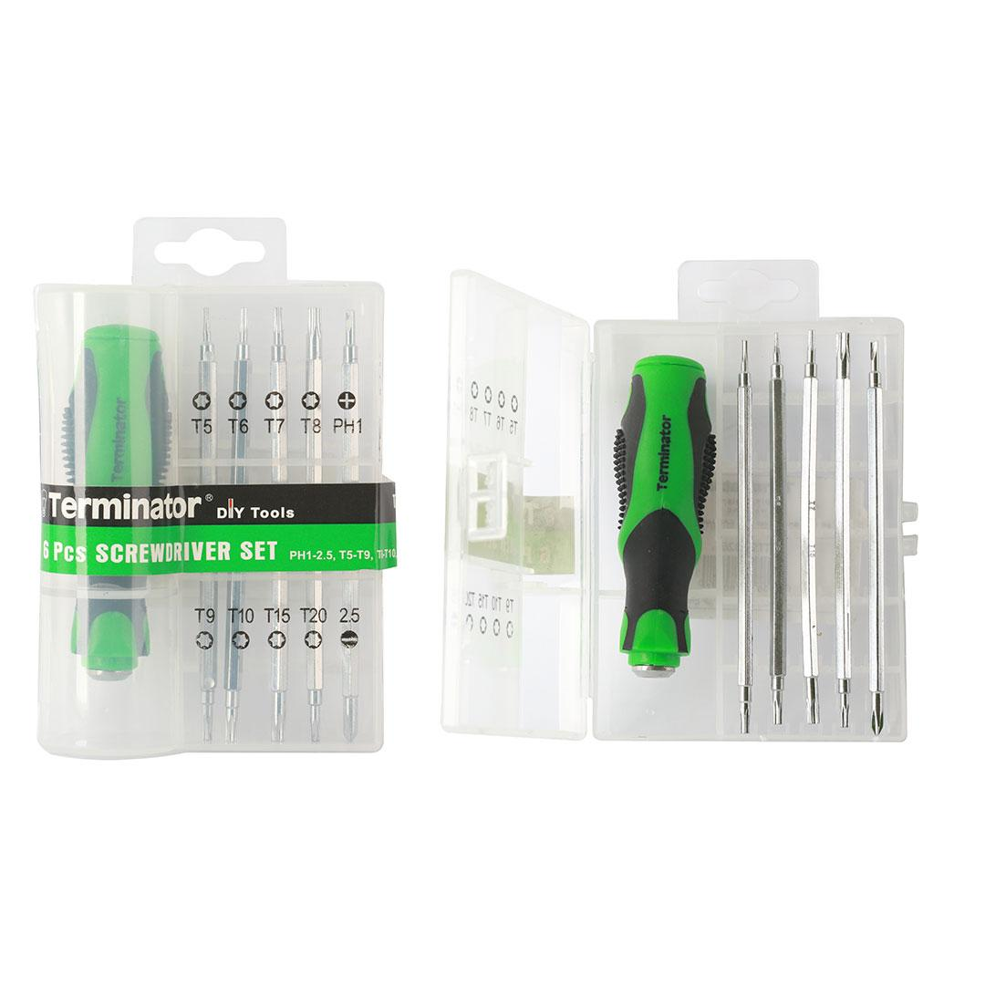 Screw Driver 6 Pcs Set