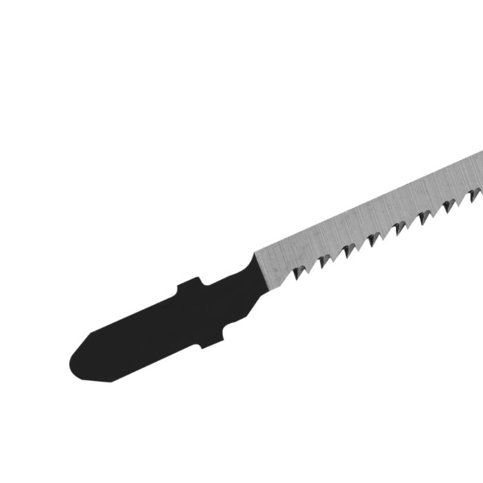 Geepas 5Pcs Jigsaw Blades - 50mm Wide & 76mm Length, Cutting Capacity Up To 15mm | Compatible With All Brands Jigsaw