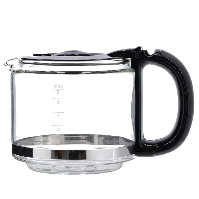 Grinder & Drip Coffee Maker, 0.6L, 4 Cups, GCM41512 | Washable Filter | Non-Stick Coating Keep Warm Function | Filter Holder & Grinder | Water Level Gauge