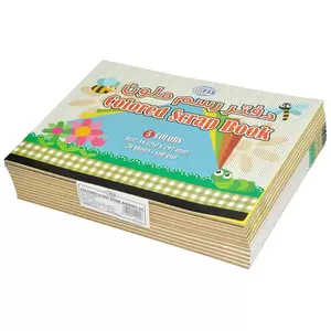 12-Piece FIS Colored Scrap Book Binding 20-Sheets A4, 160GSM - FSSKSCBA420