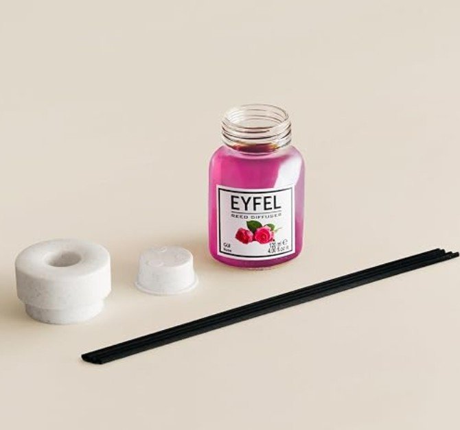 Eyfel Reed Diffuser 120ml - Rose