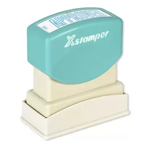 Artline X-Stamper "APPROVED" for Office Business Supplies, Ink Blue - ARXTCXB1008