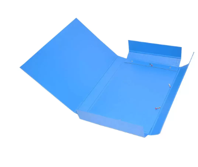 FIS PP Document Bag With Elastic Band, Blue Color, F/S (210 x 330 mm) Size - FSBD1201BL