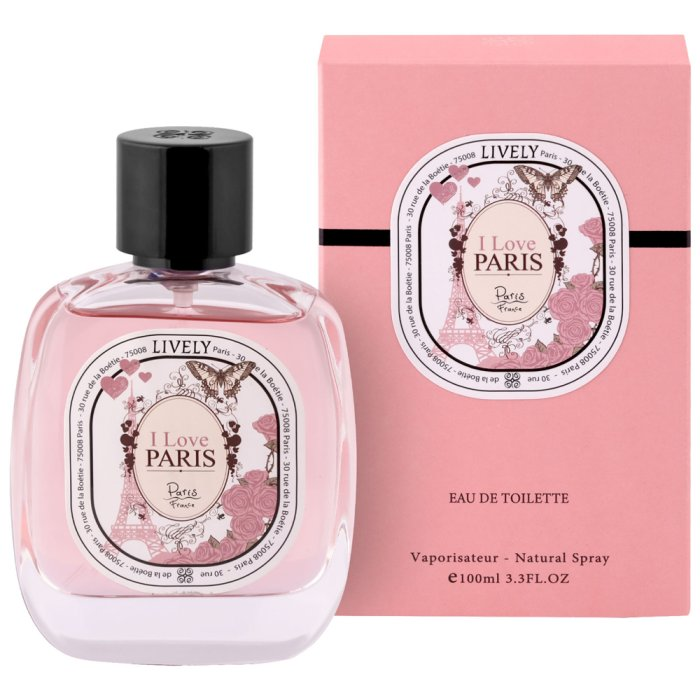 LIVELY I LOVE PARIS (W) EDT 100ML