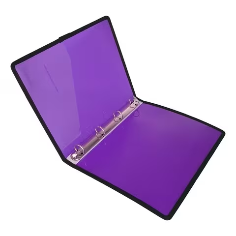 Maxi 4 Ring Binder A4 Size Purple