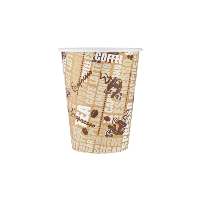 Heavy Duty Printed Single Wall Paper Cups