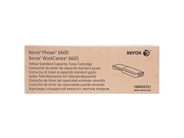 Xerox 106R02251 Yellow Toner Cartridge