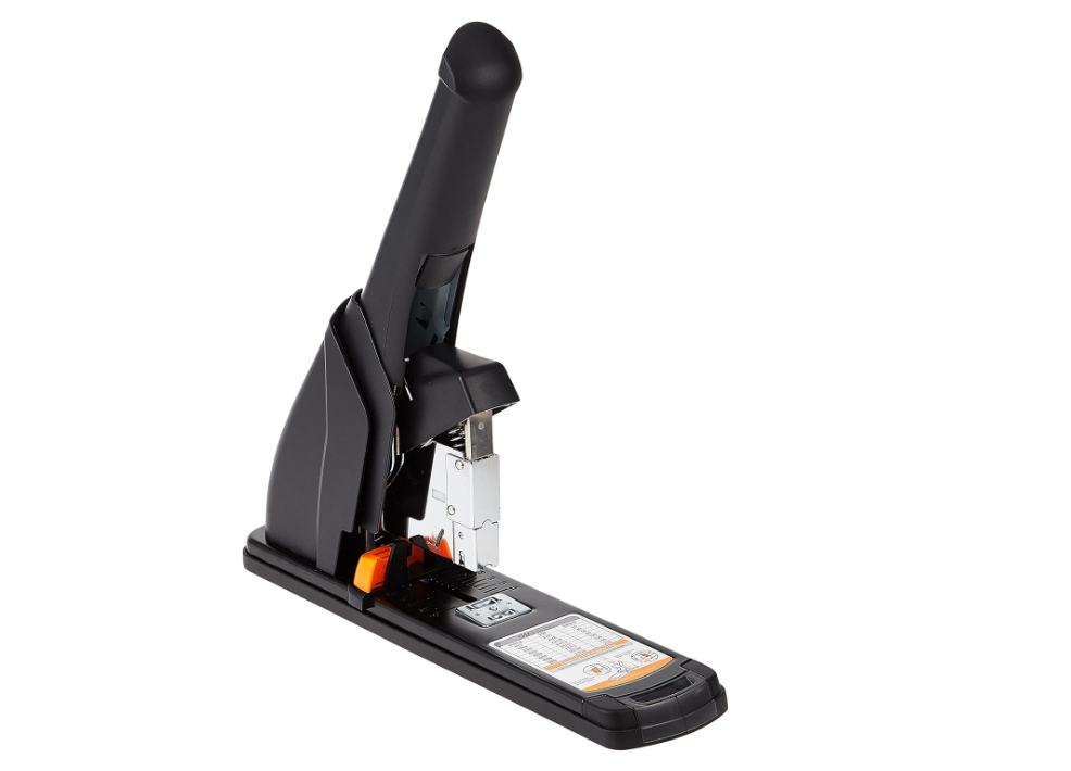 Deli E0383 Heavy Duty Stapler 210 sheets Black