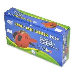 FIS Price/Date Label Machine 2 Line Printing, Black Color - FSPX04BK