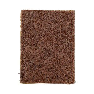 Royalford Cellulose Sponge Stitched - Coconut Fiber - Brown, Yellow - 0025 KG - 6294016423791